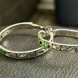 Brighton Silver Filigree Earrings